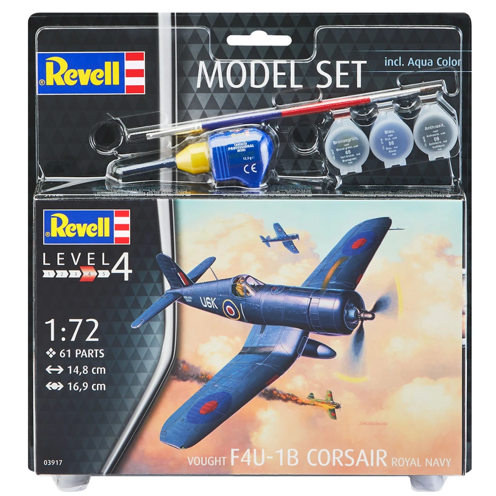 Набор Палубный истребитель FAU-1B Corsair Royal Navy | Игрушки и хобби