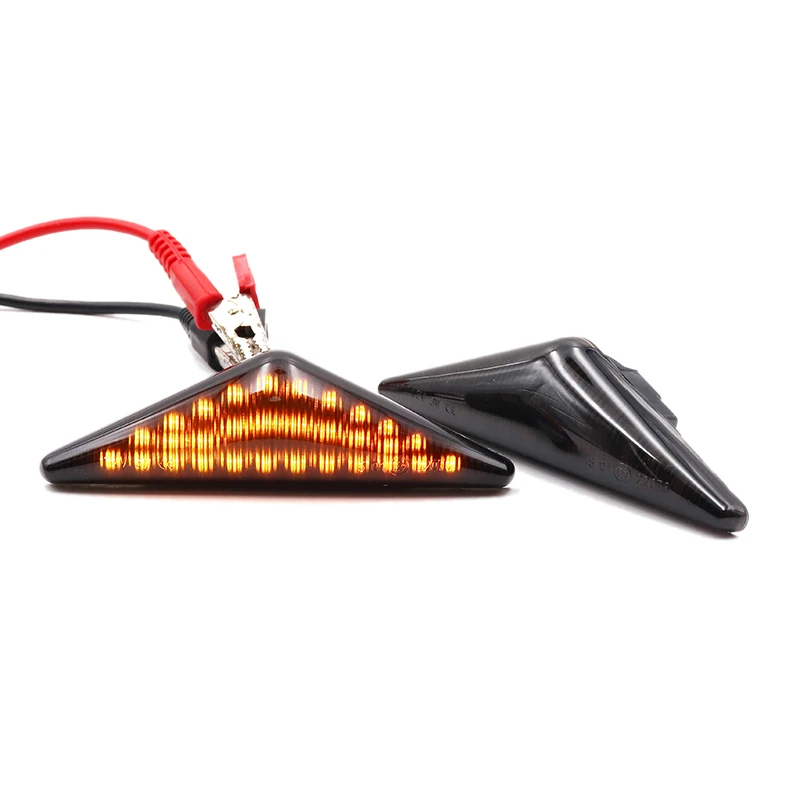 2 шт. Автомобильный светодиодный динамический боковая маркировка указатель
