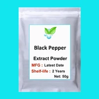 black pepper extract powderpiper nigrum powder natural piperinehu jiao jianblack peppercornpiperinedietary supplement