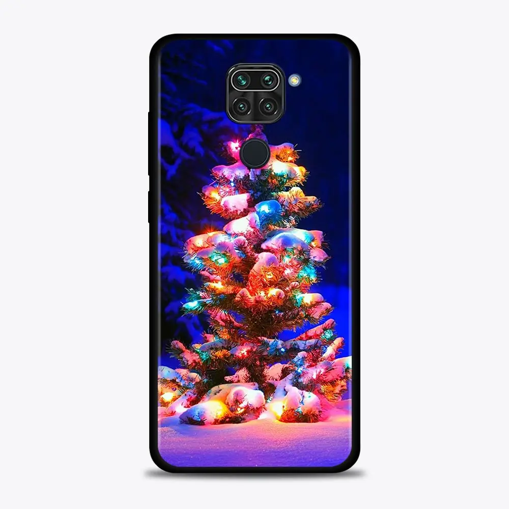 Merry Christmas tree Cases for Xiaomi Redmi Note 10 9 9s 9t 8 8t 7 Pro Max for Redmi K40 Pro Plus 9A 9C 9 Power Shell Cover