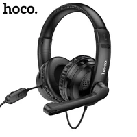 Hoco Professional Wired Gaming Headphone Bass Stereo 3 5mm Wired Headset For PS4 Laptop Over-Ear Earphones with Microphone