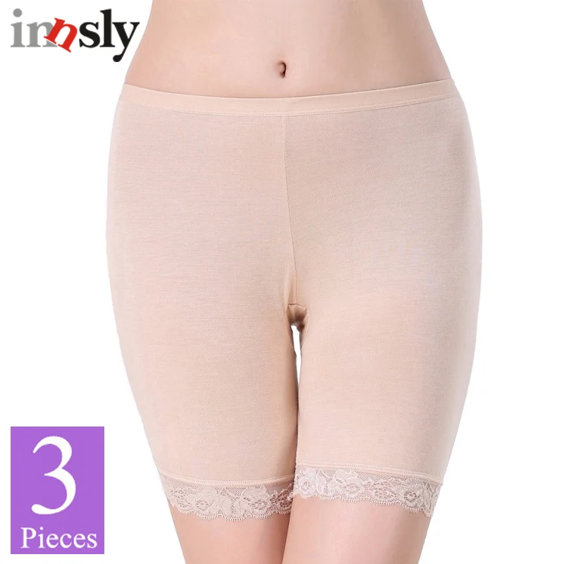 3 шт./упаковка безопасные короткие штаны большие размеры Защитные трусы для