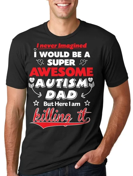 

Autism Awareness Autism Dad T-shirt Autism gifts for Fathers