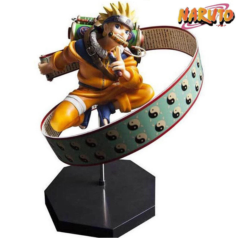 Аниме Модель Наруто шипудэн Узумаки экшн-фигурка свиток Подростковая статуя