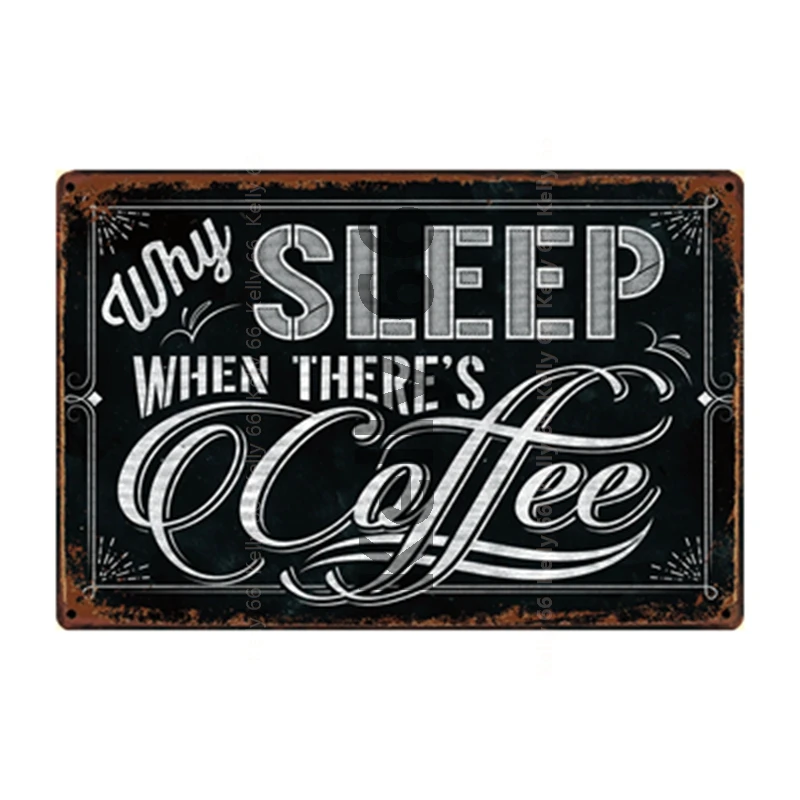 [Kelly66] все что мне нужно немного кофе вы можете купить счастливый металлический