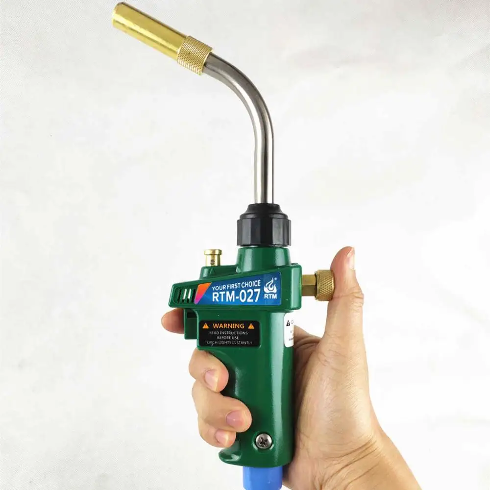 Профессиональный инструмент для пайки газом с вертикальным зажиганием 1 5 м шланг