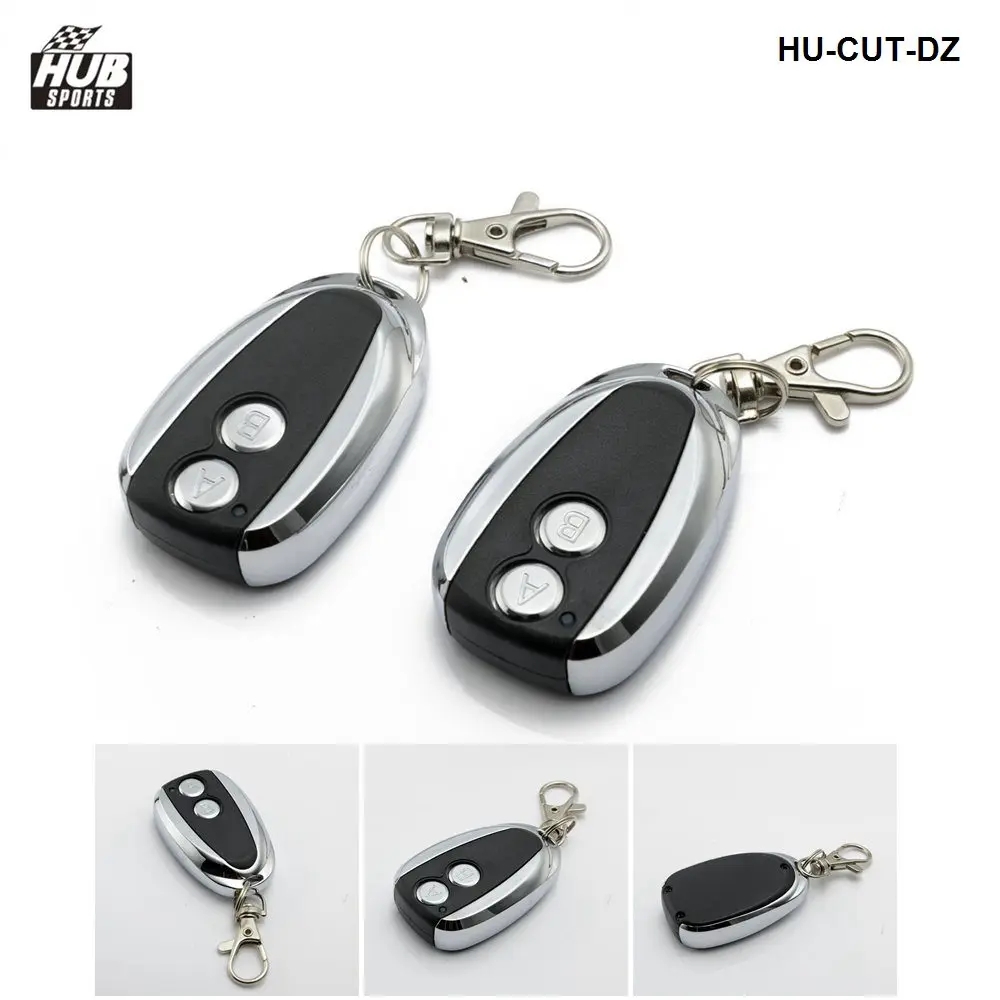 Вакуумный привод, вырез с клапаном управления выхлопом, Набор 2," 63 мм, труба закрыта, стиль и беспроводной пульт дистанционного управления, HU-CUT63-CL-DZ