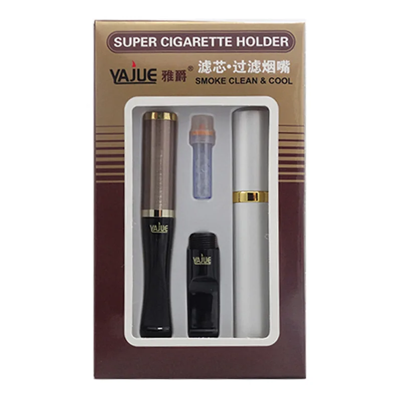 Аксессуары для сигаретного фильтра Очищаемый многоразовый дымовой фильтр