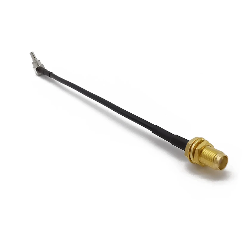 RF SMA женский к CRC9 косичка кабель SMA женский переборка переключатель CRC9 мужской правый угол RG174/RG316/RG316D кабель для HUAWEI 3g/4G