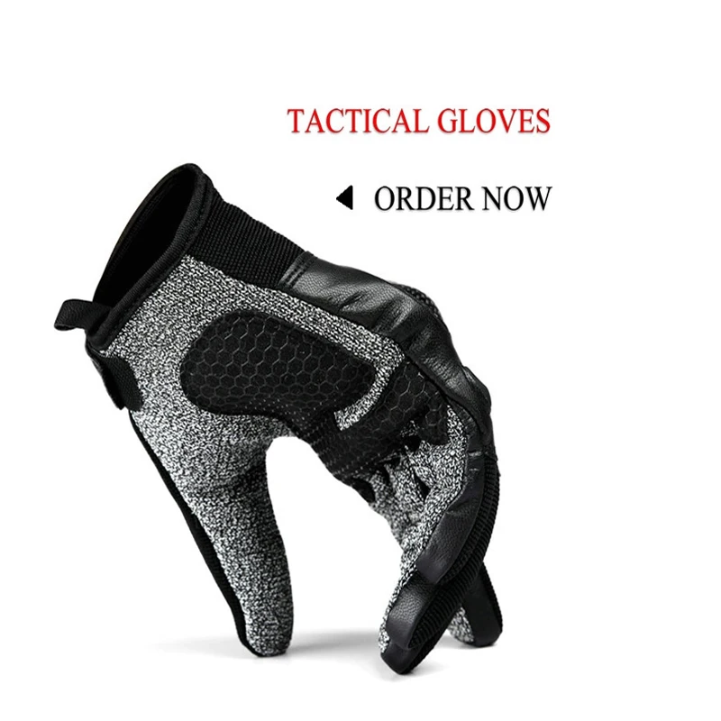 

PAVEHAWK Tactical Hunting Gloves 5A Knife Resistant Hard Knuckle Combat Shooting Army Military Work Gym Mittens Driving Gloves