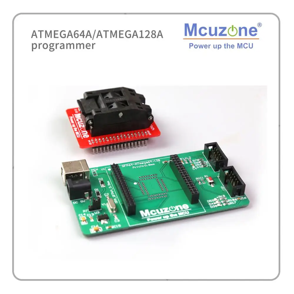 USB AVR ATMEGA64A/ATMEGA128A программатор адаптер JTAG ISP | Компьютеры и офис