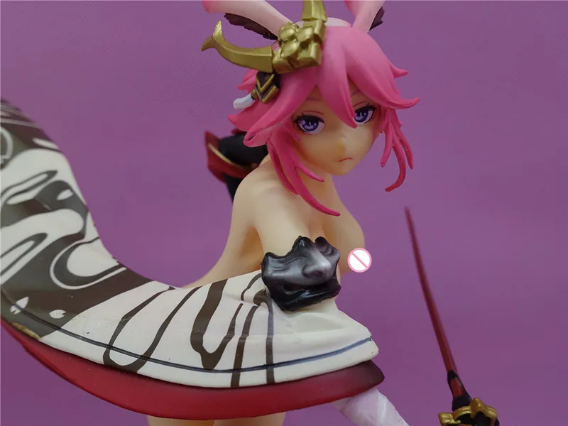 Японский аниме пикантная кукла Honkai Impact 3rd Yae Sakura: пламя Sakitama 1/8 весы голая фигурка