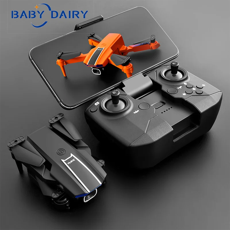 

BABY DAIRY S65 New Mini Drone 4K HD Dual Camera with WiFi FPV Portable Foldable RC Drone Camera Rc Helicopter Dron Children Toys