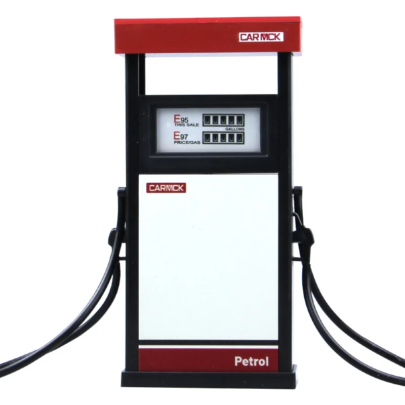 1:18 весы моделирование Топлива Диспенсер АЗС модель сплава автомобиля