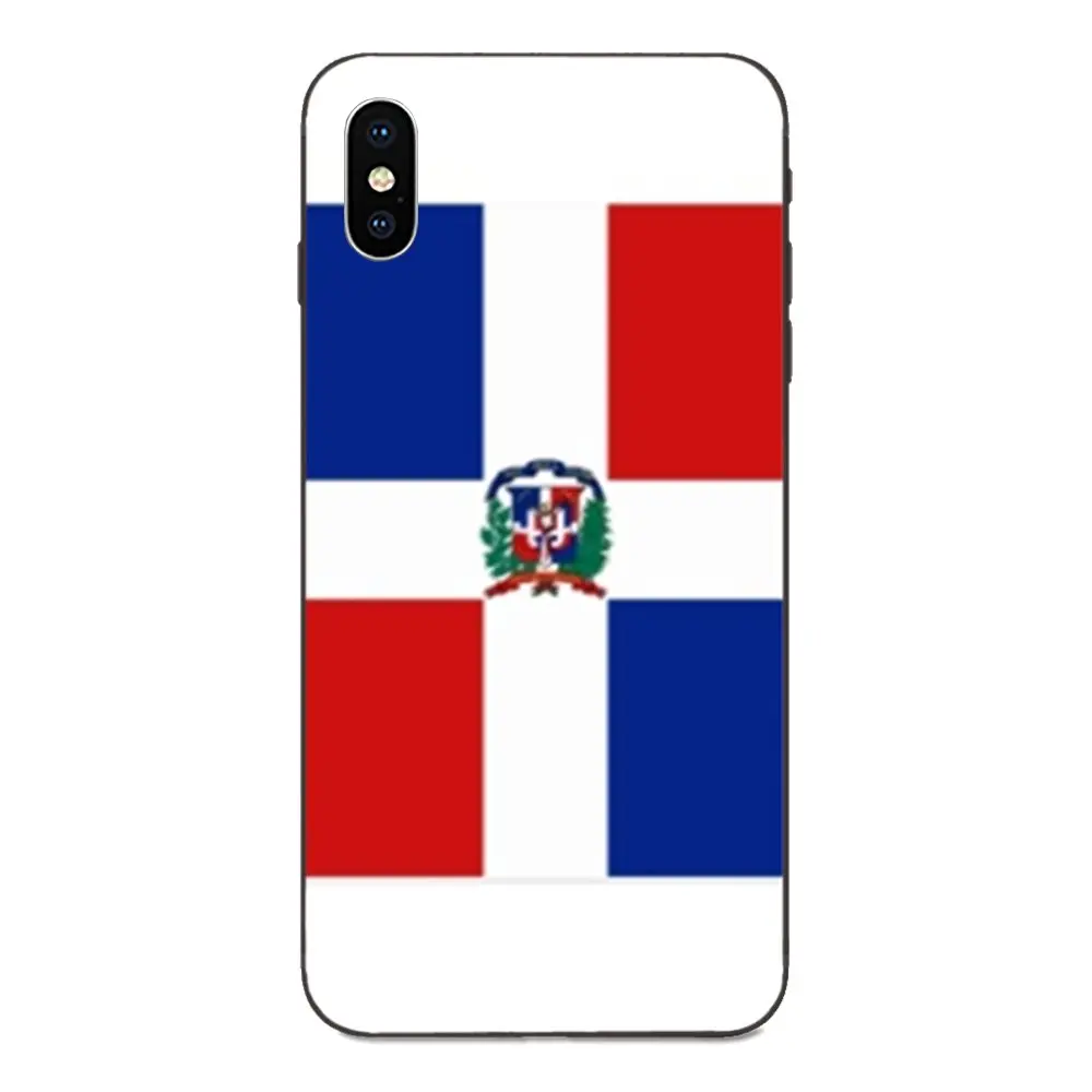 Soft Hotsales Dominican Republic Flagus For Galaxy A10S A20S A2 Core A30S A40S A50S A70S A90 5G M10 M30S M40 Note 10 Plus | Мобильные