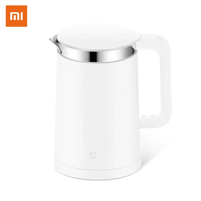 

Умный электрический чайник Xiaomi Pro, термостатический чайник из нержавеющей стали с функцией быстрого закипания, управление через приложение...