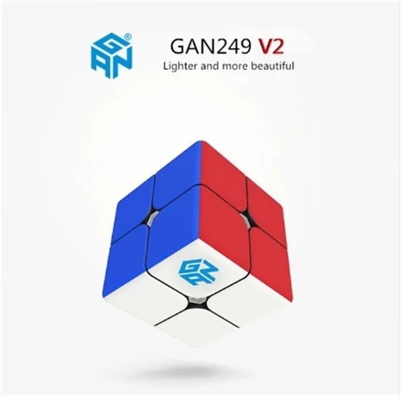 

Оригинальный магнитный магический куб Gan 249 V2 M 2x2x2 головоломка скоростной куб Magico Gan 2x2 Air профессиональные обучающие игрушки для детей