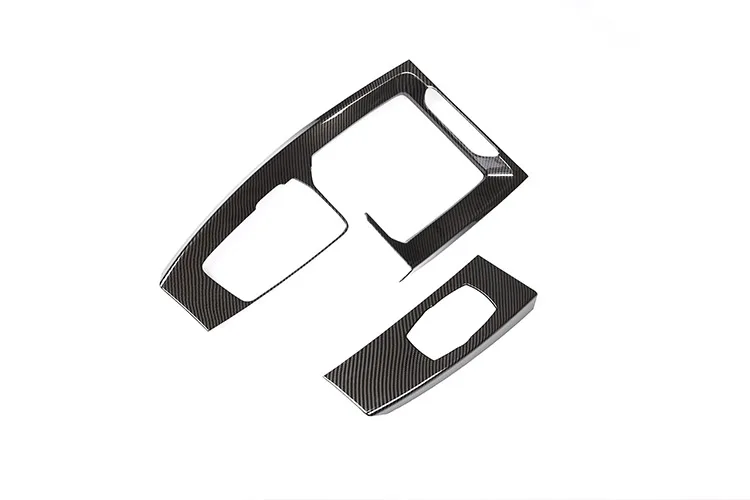 

Carbon Fiber Style Car Modification Center Console Gear Shift Buttons Decorator Panel Cover Trim For BMW X3 X4 G01 G02 18-21 LHD