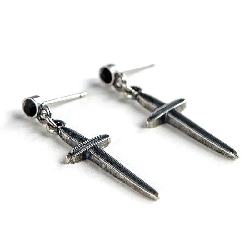 

Personalized cross simple exquisite ear jewelry