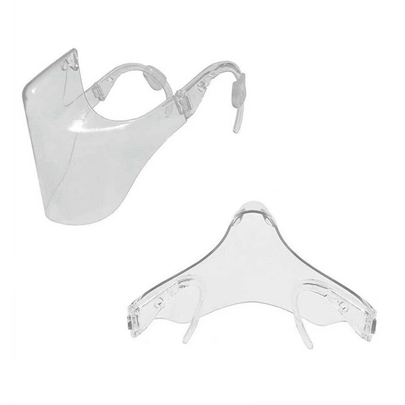 1 шт. маска для лица против брызг прозрачная рта многоразовый щит Защитная экрана