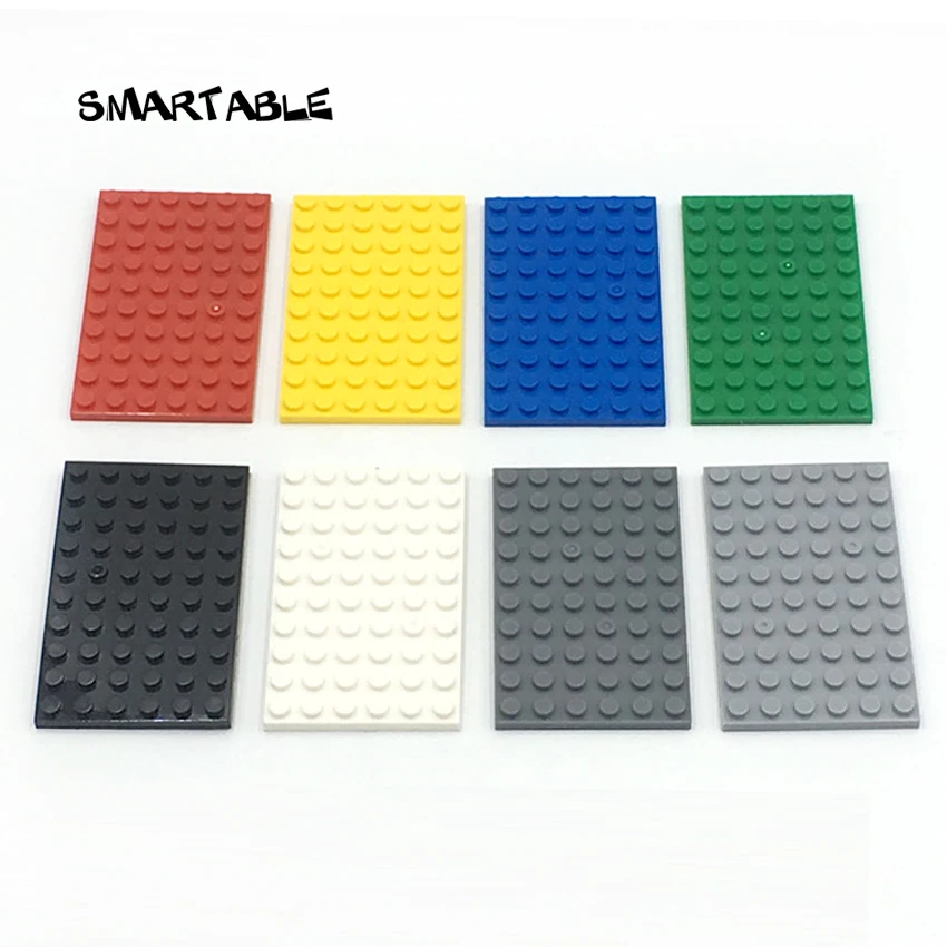 Базовая пластина Smartable 6X10 строительные блоки MOC детали кирпичи сделай сам