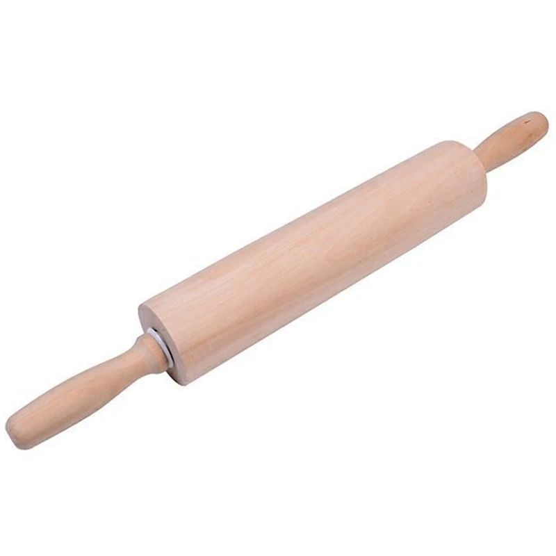 Рулонный штифт печенье буковая твердая древесина давление тесто палка ролик для