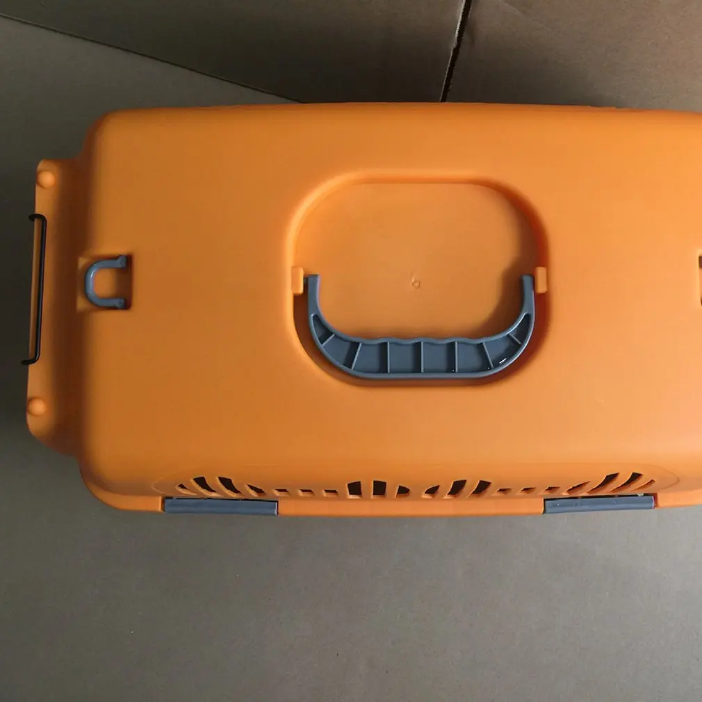 orange Портативный Pet осушитель воздуха коробка Trans Порты и разъёмы партии товара и не быть Порты и разъёмы Портативный собака самолета клетка Портативный воздушная коробка глицирризинат-ПК - Цвет: orange