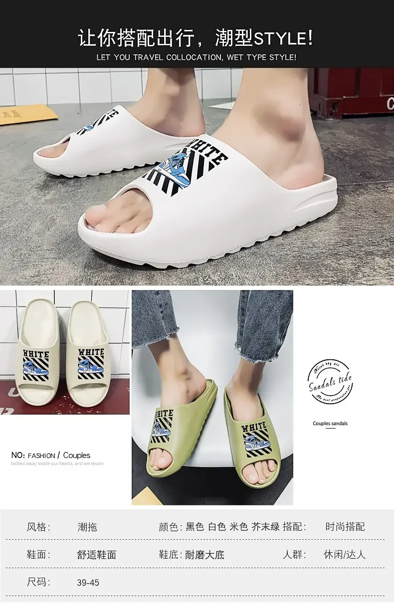 

new summer flip flops flip flops slippers sandals hole shoes 2021