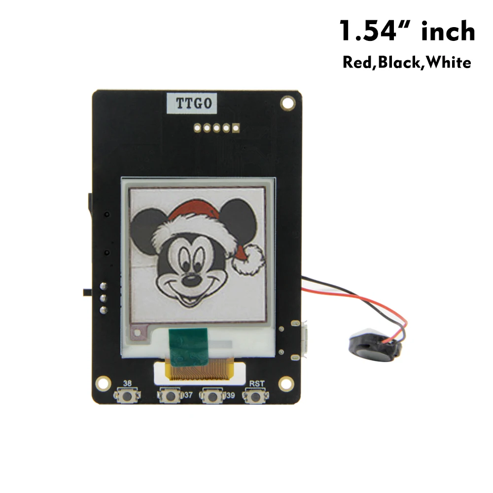 Лилиго®Базовый беспроводной модуль TTGO T5S V2.4 Wi-Fi Bluetooth ESP32 Красный дисплей