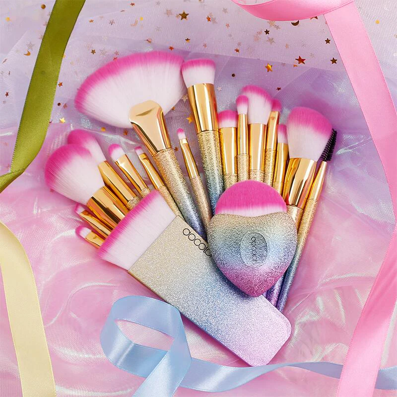 Docolor Fantasy кисти профессиональные для макияжа Набор тональных пудр Blushes Beauty Make up