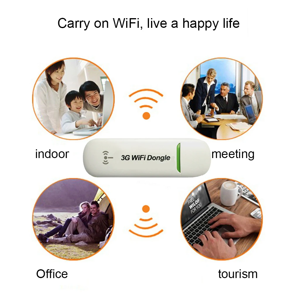 Дорожный Настольный ПК Pocket 3G WiFi Dongle сетевая точка доступа USB модем мини адаптер