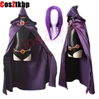 Новинка 2021, костюмы косплея для взрослых из аниме Титаны, Ворон, комбинезоны + плащ + пояс, для вечерние НКИ, на Хэллоуин, модный костюм с мячом, парики