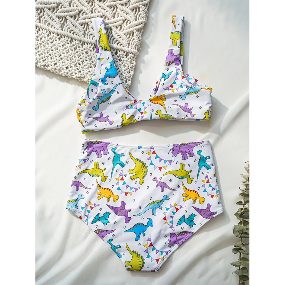 

Sexy Bow-knot Bikini Women's Swimsuit 2020 New Swimwear Female High Waist Bikinis Set Swimming for Bathing Suit Women Swimsuits