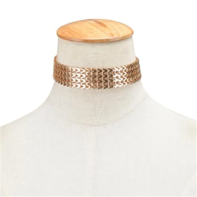 WKOUD золотое ожерелье для женщин bijoux argent модное Золотое Чокер ожерелья с