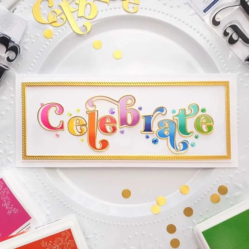 

Reunion Lower Case Letters Metal Cutting Dies and Stamps Stencil for DIY Scrapbooking Photo Album Embossing Decorative Craft Die