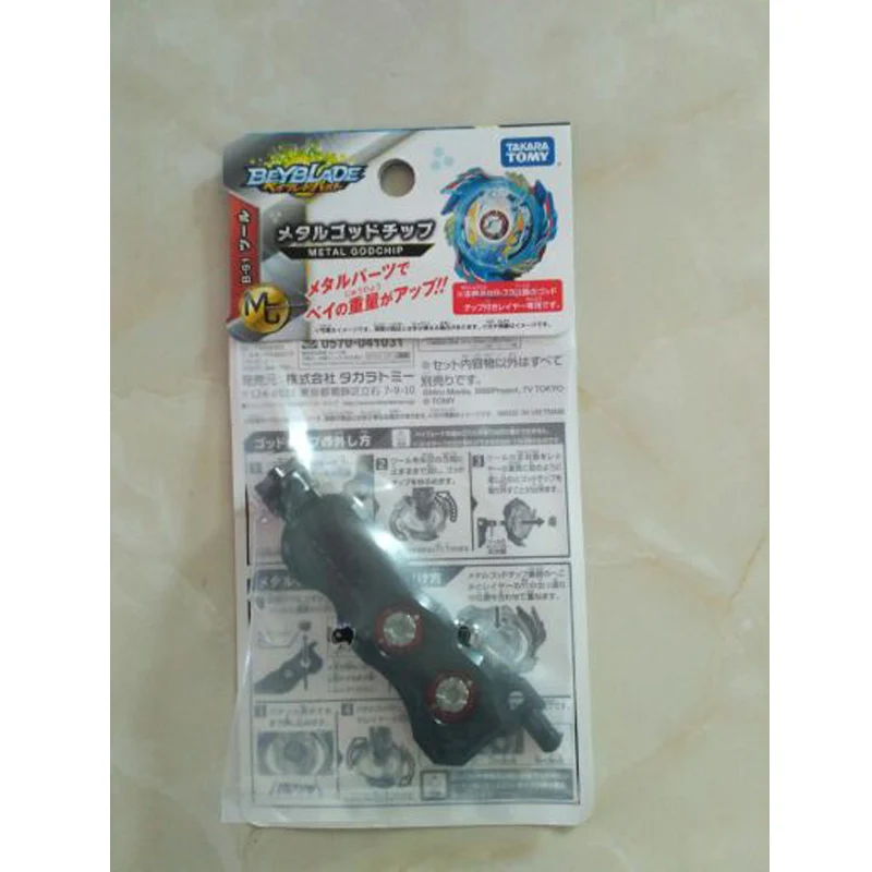 

Takara Tomy Beyblade Burst MG B91 Gravity Badge Metal Burst Tops God Layer Battle Gyro Spinning Top Badge Collections Kids Toys