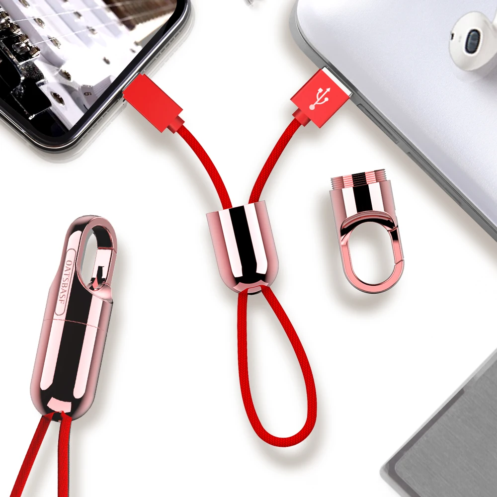 USB-кабель для iPhone XS Max XR iPad Air 2 быстрое зарядное устройство X 8 7 6 6s Plus Дизайн брелка