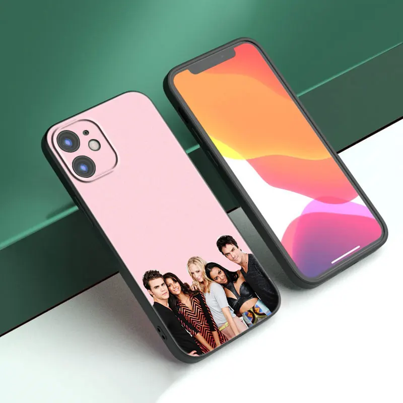 Чехол с дневниками вампира Стефаном Дэймоном для Apple iPhone 14 13 12 Mini 11 Pro Max 7 8 XR X XS Plus SE