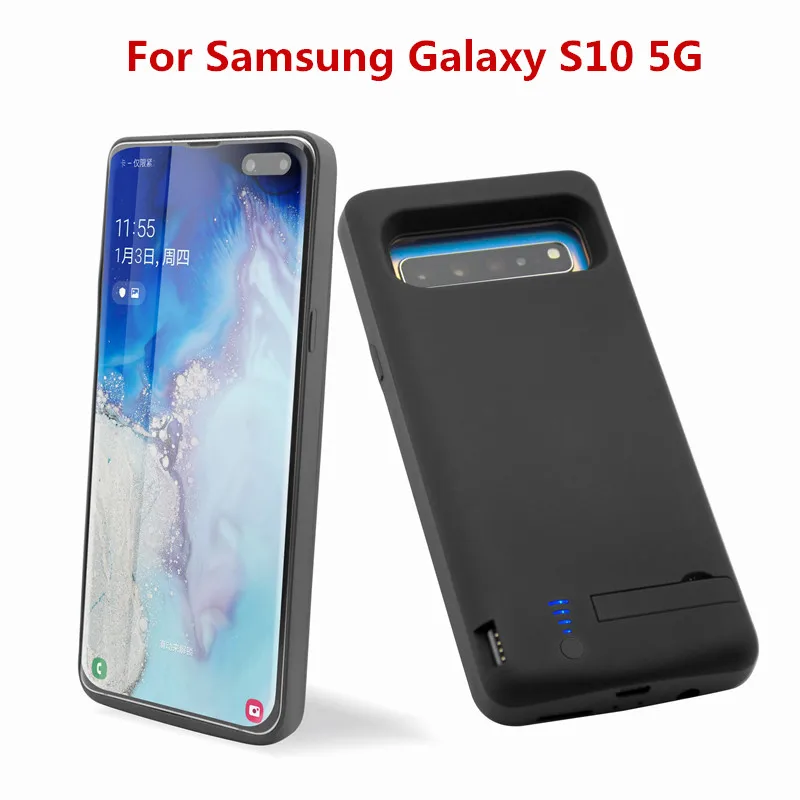 Внешний блок питания зарядное устройство крышка батареи для samsung Galaxy S10 5G Ультратонкий зарядное устройство для аккумуляторных батарей чехол 7000 мАч