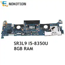 NOKOTION For HP Elitebook X360 1030 G3 Laptop Motherboard SR3L9 I5-8350U 8GB RAM L31862-601 L31862-801 DA0Y0PMBAF0