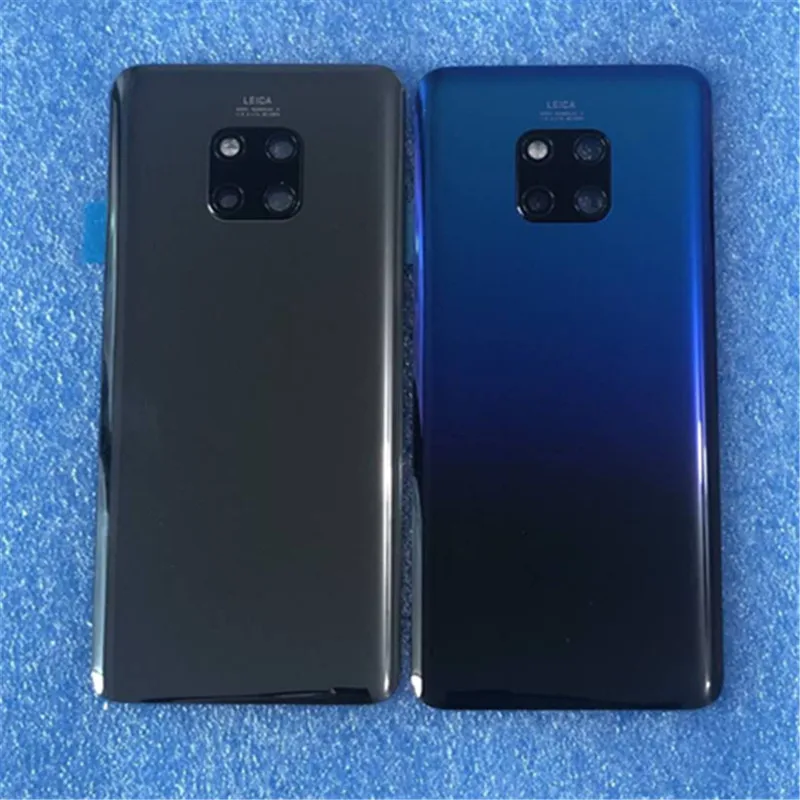 Для 6,3" huawei mate 20 Pro 3D стеклянная задняя крышка для батареи чехол Корпус+ рамка для камеры стеклянный объектив+ наклейка+ Инструменты