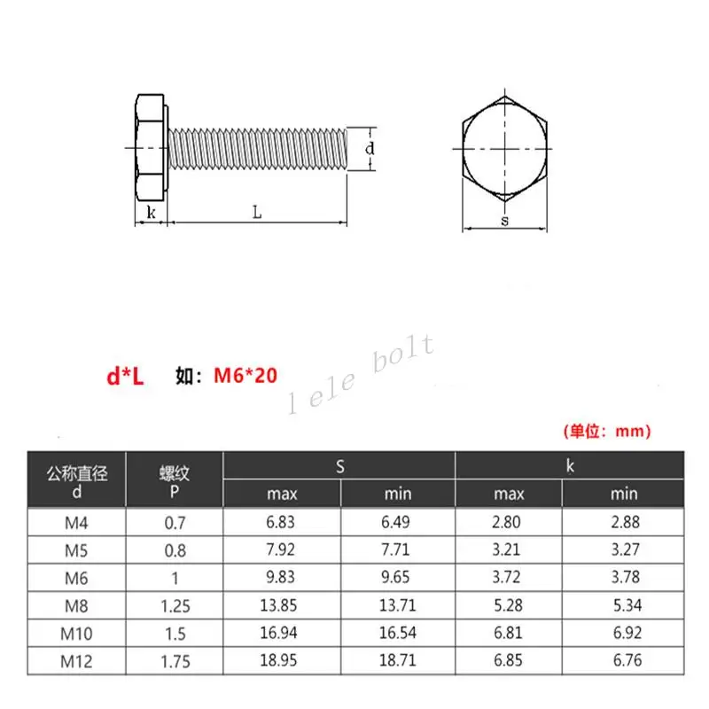 2/5/10 шт. латунные болты с шестигранным хвостовиком | Строительство и ремонт