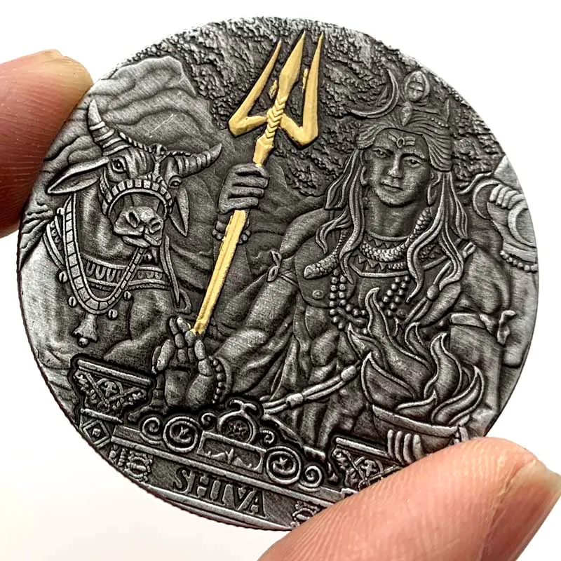 Древняя египетская мифология Ra Sun God сувенир подарок позолоченная Коллекционная