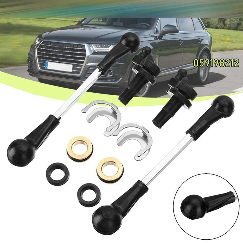 

10Pcs 2.7 3.0 Tdi Car Air Intake Manifold Suction Pipe Swirl Flap Repair Kit for A4 A5 A6 A7 A8 for Touareg 059198212