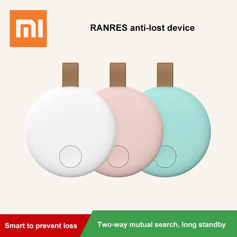Xiaomi Ranres Смарт Анти потерянное устройство 15 м большое расстояние двусторонний