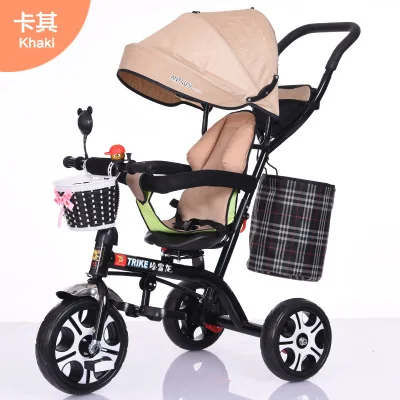 Детский трехколесный велосипед детский легкий портативный детский трехколесный велосипед Детские игрушки для катания велосипед для малышей