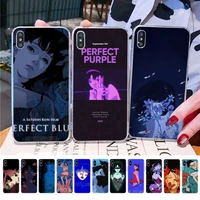 yinuoda perfect blue anime phone case for iphone 11 12 13 mini pro xs max 8 7 6 6s plus x 5s se 2020 xr case