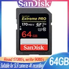 Карта памяти SanDisk Extreme Pro, 64 ГБ, 128 ГБ, 256 ГБ, 512 ГБ
