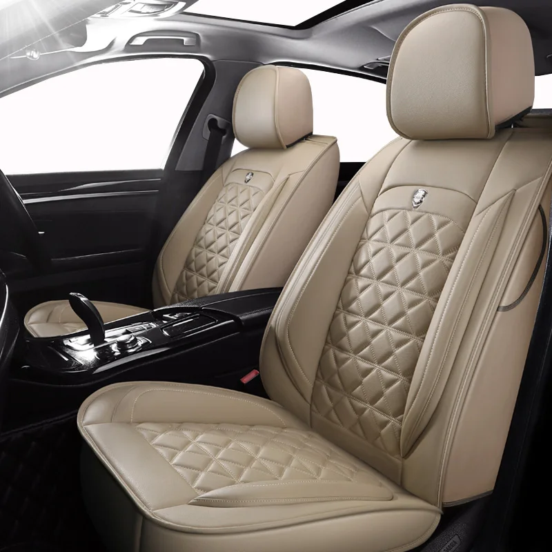 

Front+Rear Car Seat Cover for JAGUAR XF F-Pace E-pace I-Pace X-Type XE XJ XK