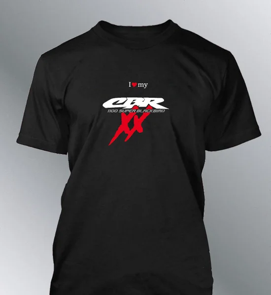 

CBR 1100 Men's Fashion Black Cotton T-shirt for Tops Clothing